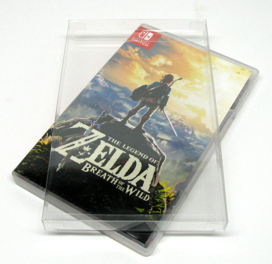 25x NINTENDO SWITCH PLASTIC & STEELBOOK GAMES - CLEAR PROTECTIVE BOX PROTECTOR  Dr. Retro Does Not Apply - фотография #2