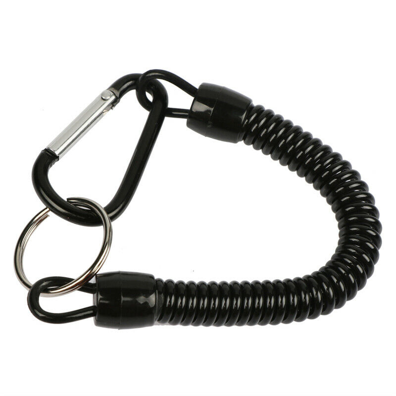 8pcs/lot Fishing Lanyard Safety Rope Retractable Plastic Spiral Rope Tether Line Goture EY3-E10272*8 - фотография #5