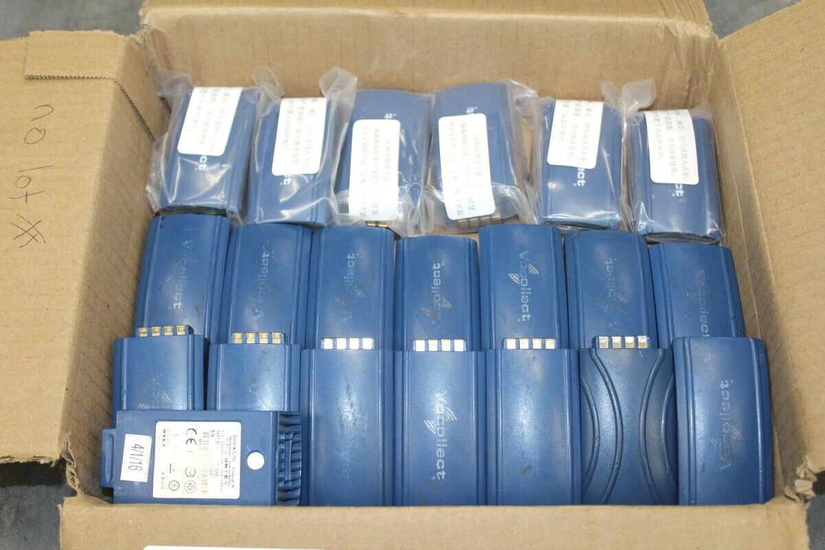 Lot of (20) Vocollect Lithium Ion Batteries - p/n T-700 (6 New & 14 Used)  Vocollect
