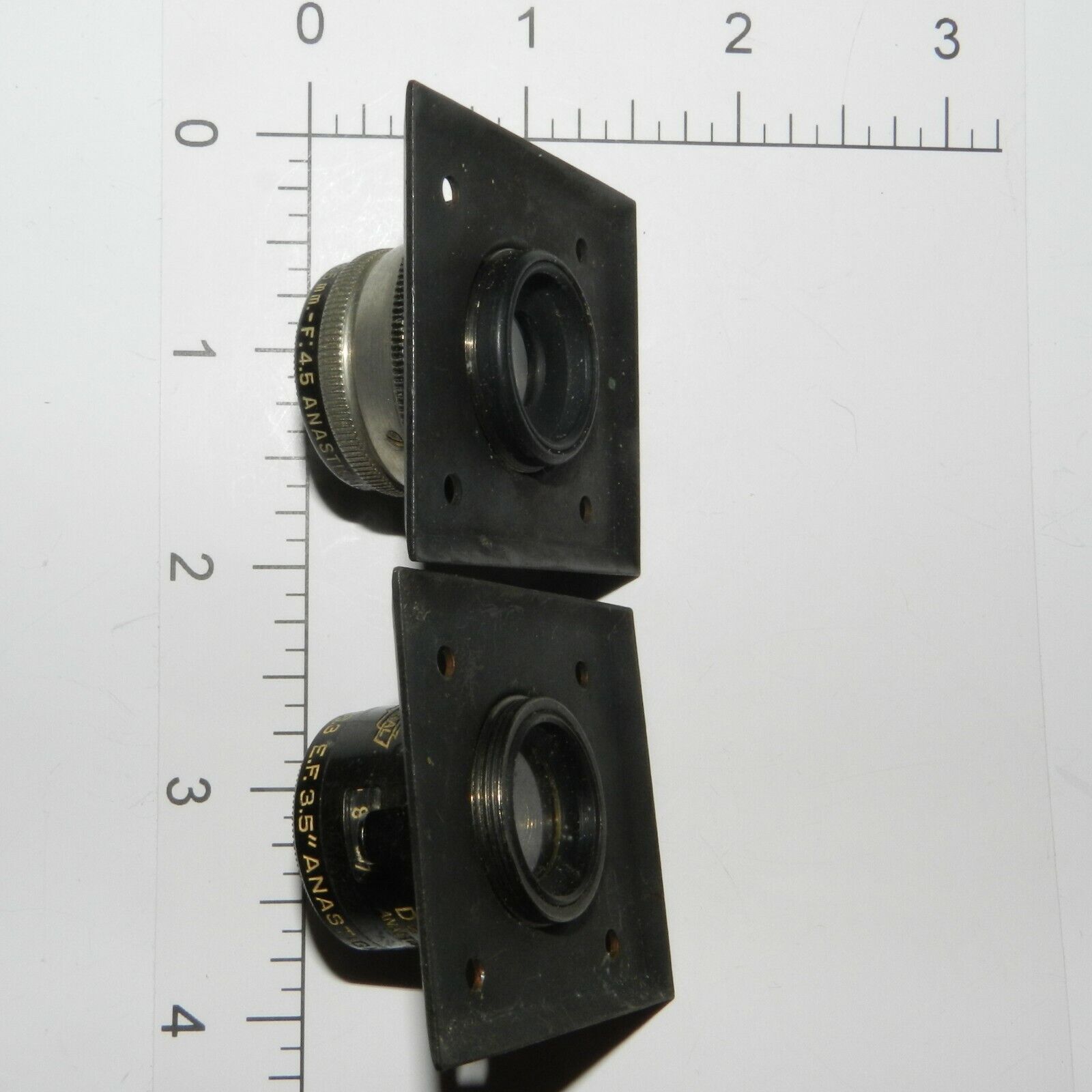 Federal Anastigmat lens 3.5" Decar lens no. 1430 and 1425    Federal - фотография #9
