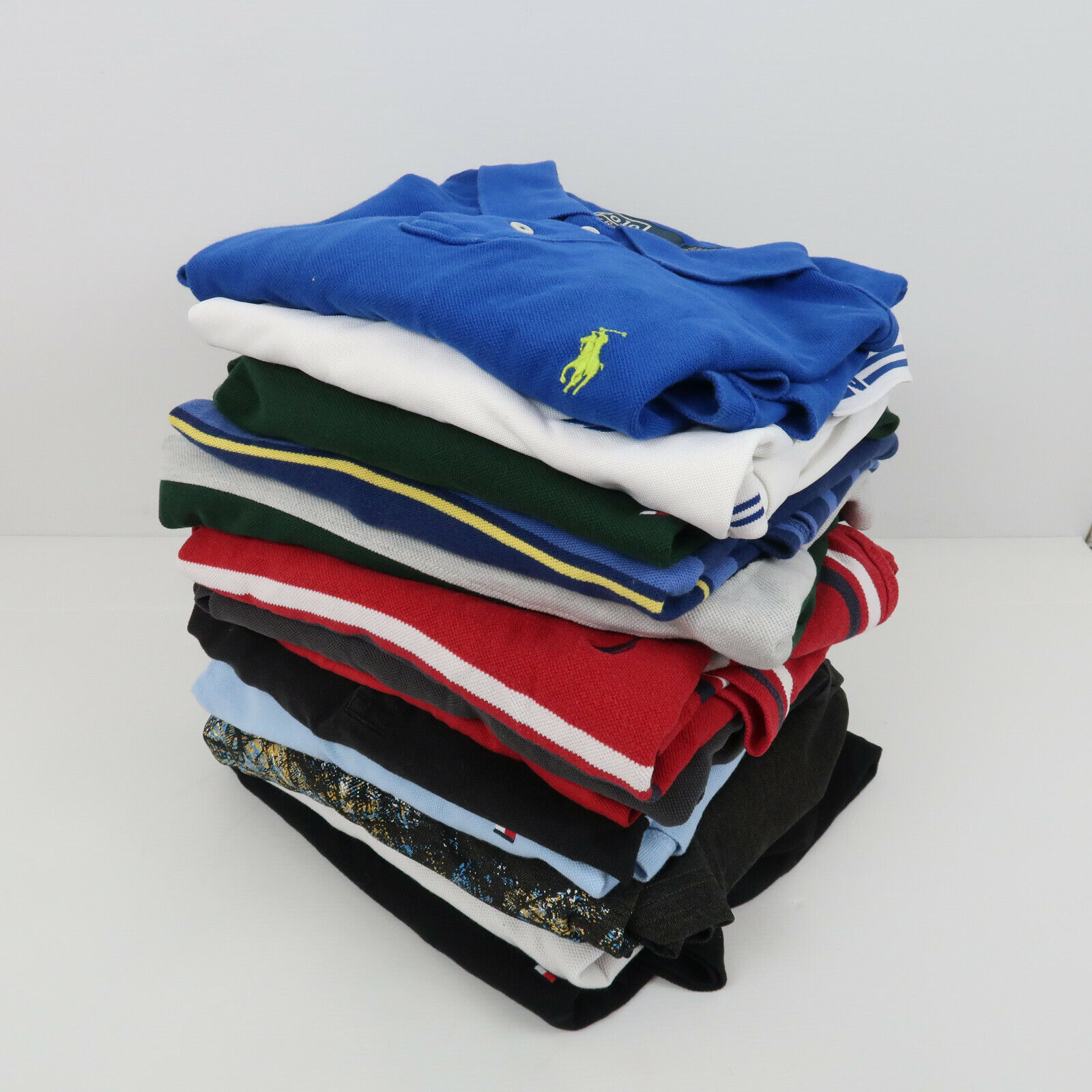 10x Mens Designer Polo / Golf Shirts Clothing Reseller Wholesale Bulk Lot Bundle Assorted Does Not Apply - фотография #4