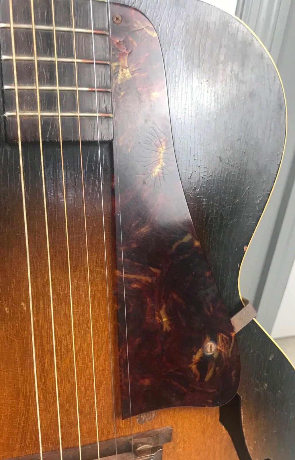 1950 Gibson L-48 sunburst arch top guitar with case Gibson L-48 - фотография #8