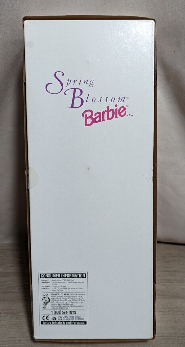 1995 Avon's Mattel Exclusive Spring Blossom Blonde Barbie Flower Basket NRFB RF Avon - фотография #9