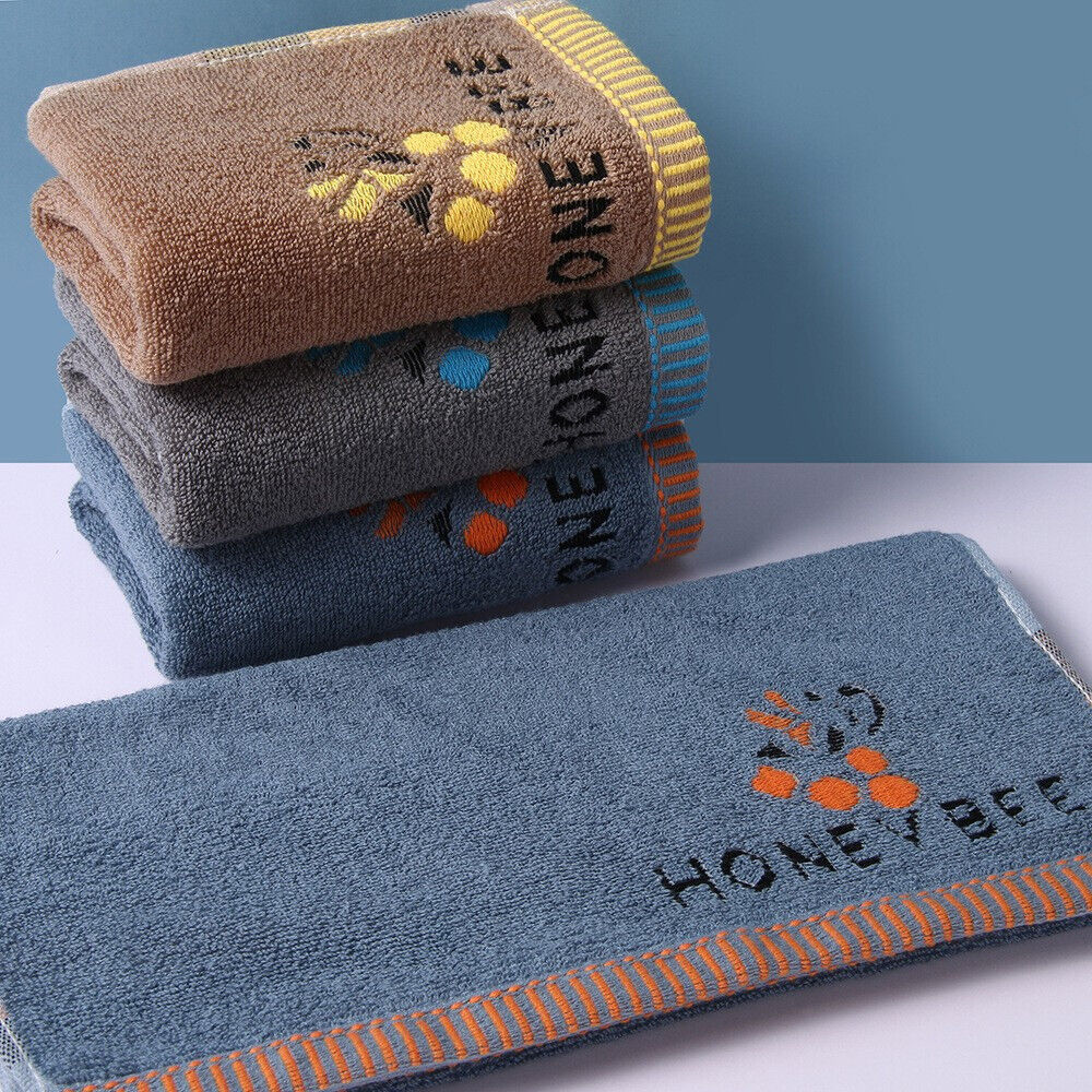 Towel, 100% cotton, thickened, absorbent, household face wash, facial towel, WIACHNN - фотография #3