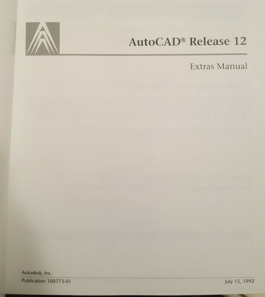 LOT of 3 -AutoDesk AutoCad Bks- Release 12 - Tutorial, Render Reference & Extras Autodesk - фотография #10