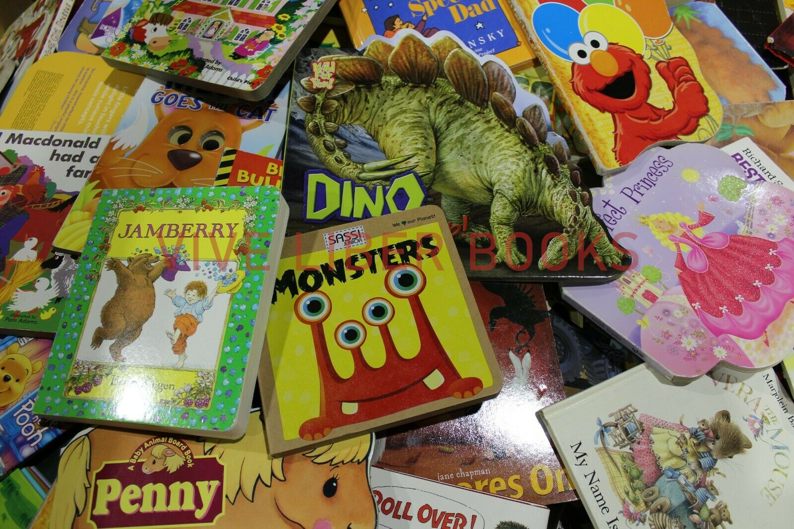Lot of 20 - Board Books for Children's/ Kids/ Toddler Babies/Preschool/Daycare Без бренда - фотография #6