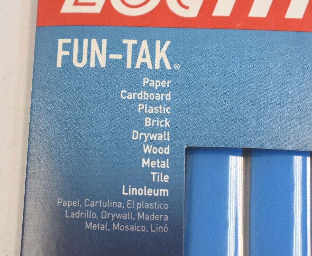 Loctite Fun-Tak Mounting Putty Adhesive Reusable Non-toxic Blue Pack of 4 Loctite - фотография #3