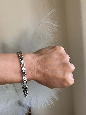 Heart Love Magnetic Bracelet for women men Balance Energy Power Luck Joy Calm RX Belle Sante - фотография #2