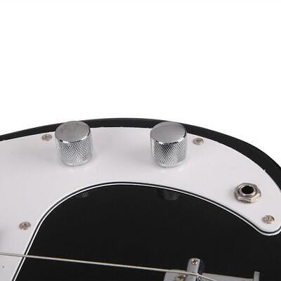 New GP Glarry Electric Bass Guitar Bass w/ 20W AMP Black Glarry Does Not Apply - фотография #6