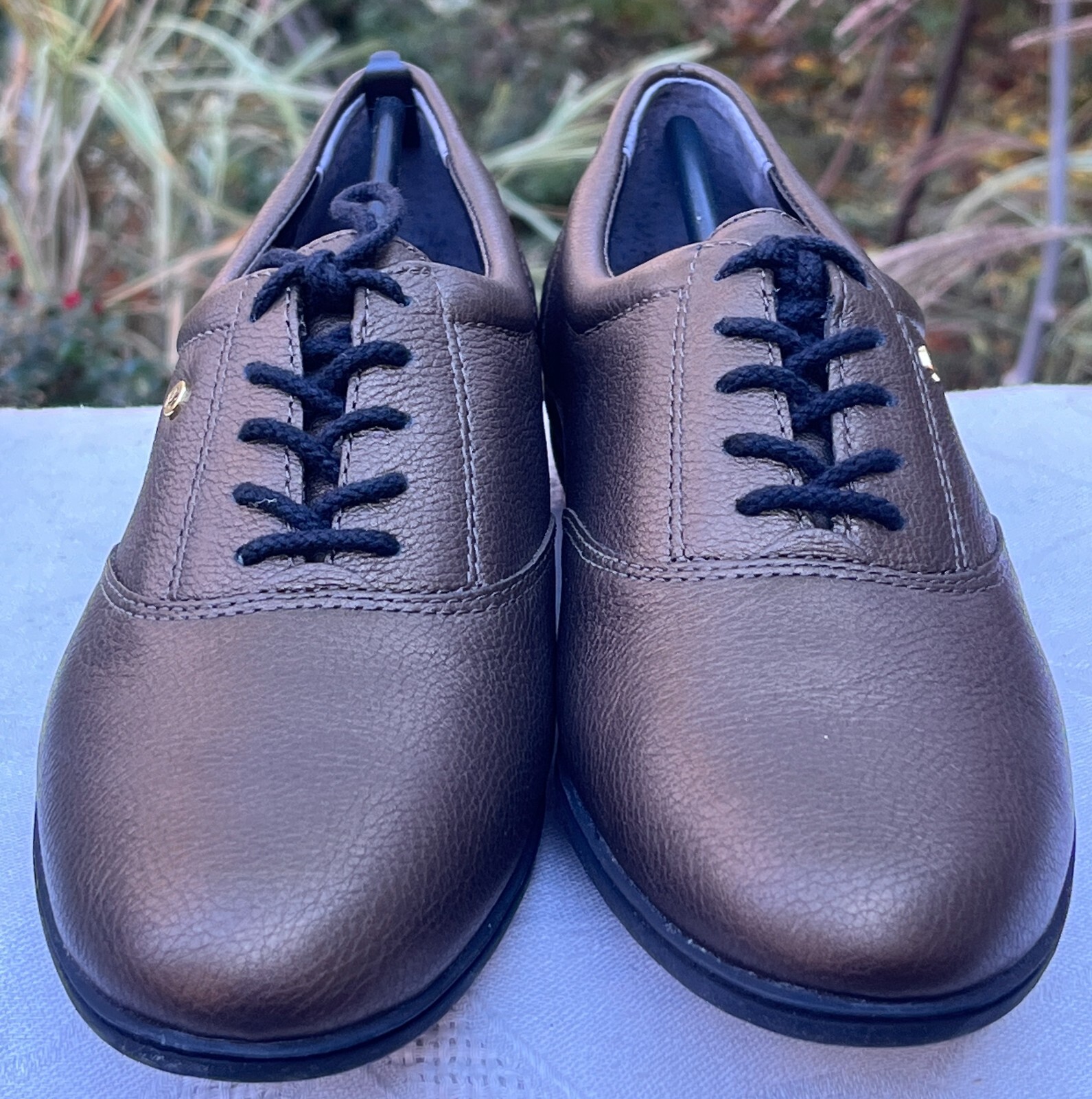 Easy Spirit NEW Motion Walking Shoe Old Gold Brown Leather 9 N Sneaker in Box Easy Spirit Easy Spirit Motion