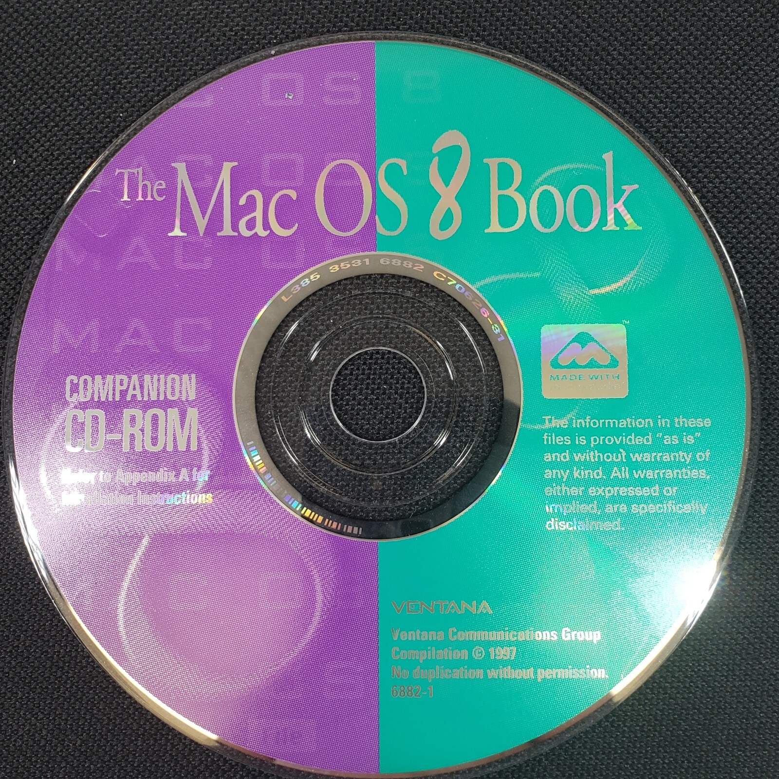 Apple Mac OS 8, OS 8 Book, OS 8.5, Mac Mini OS 9 & X Install Discs. DISCS  ONLY Apple Apple Mac OS - фотография #2