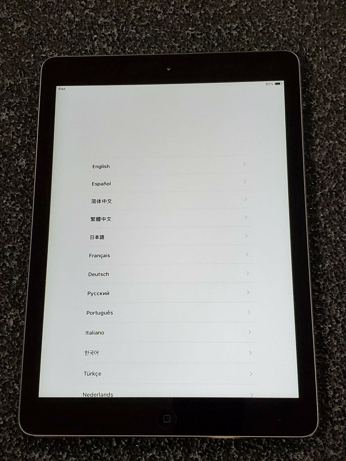 Apple iPad Air 1st Gen. - 16GB 9.7 in - Space Gray(MD785LL/A) grade c lot of 10 Apple