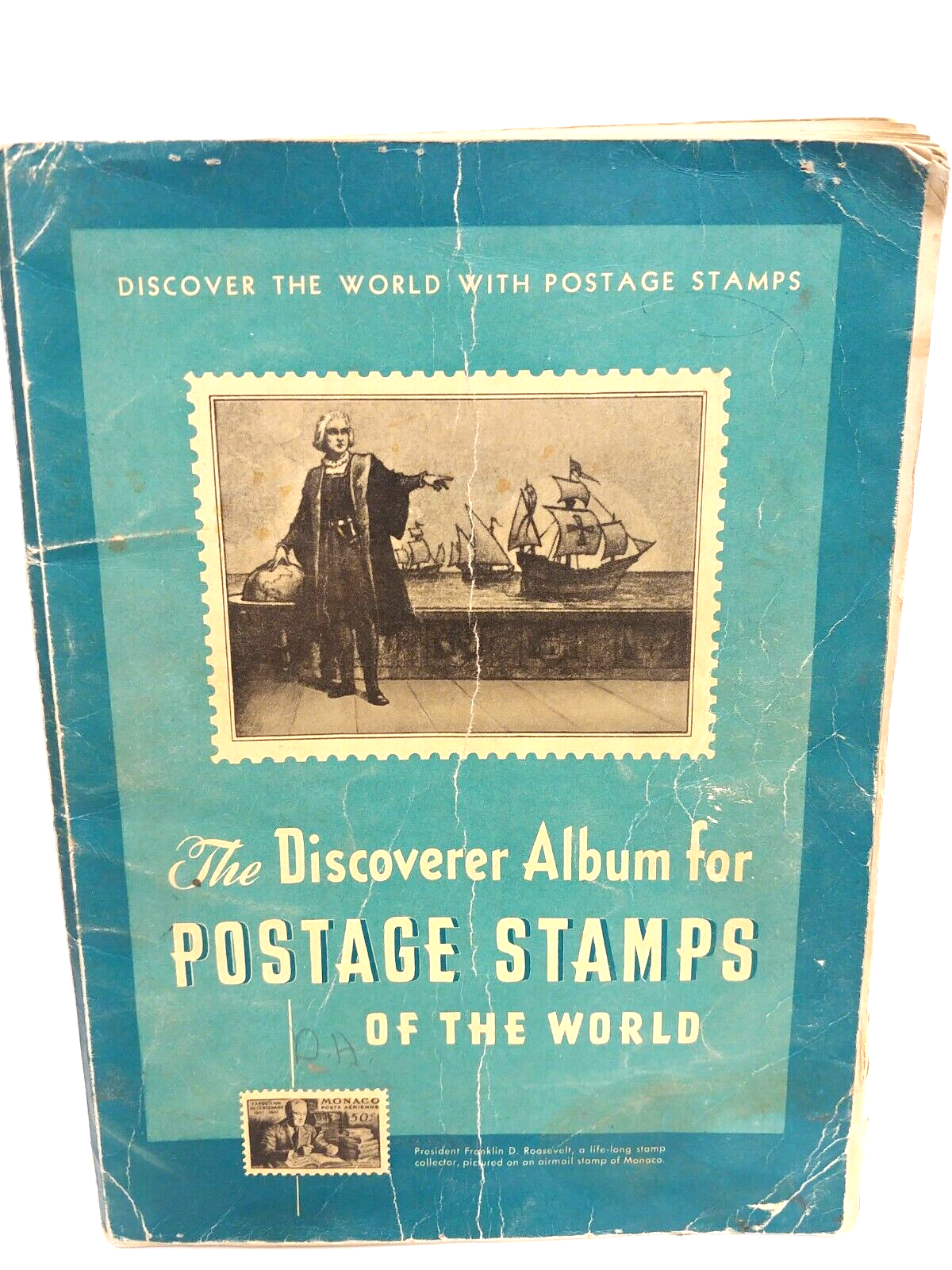 Stamp Albums Worldwide Vintage Philately Lot/5 Books 1950's Majestic Discoverer Unbranded - фотография #2
