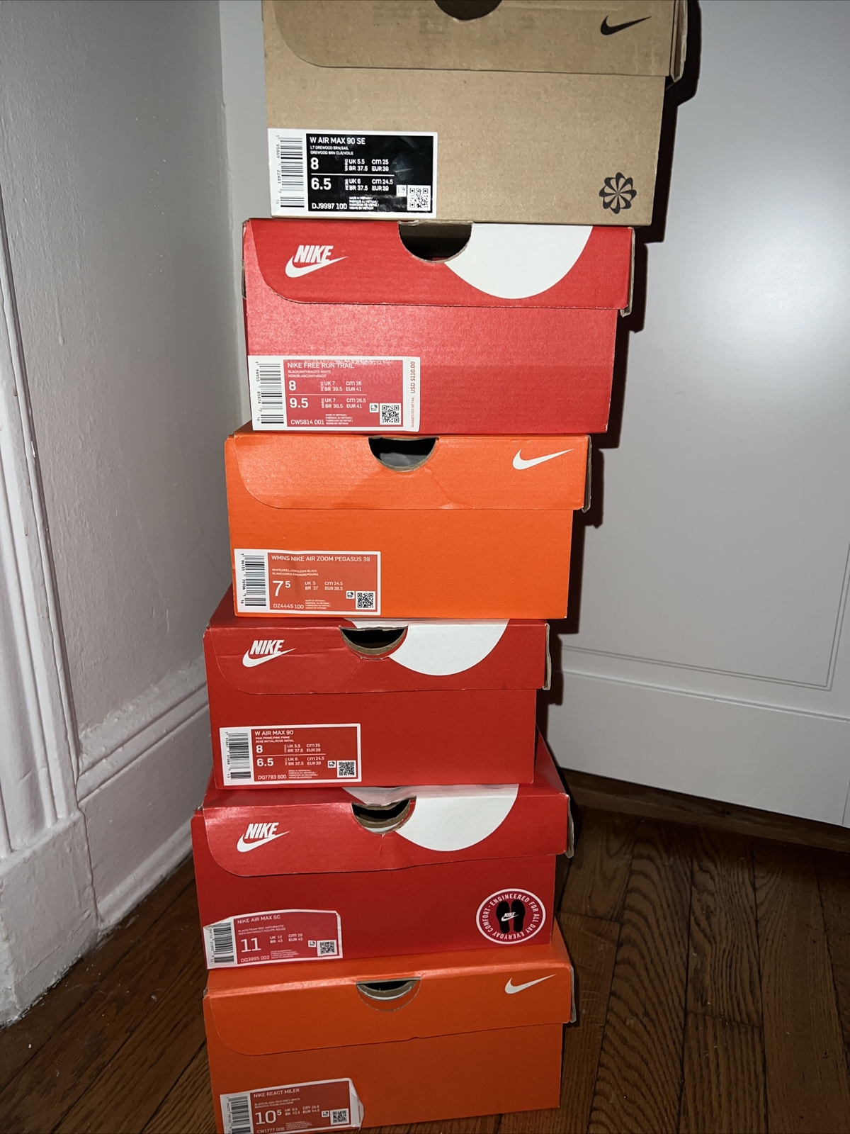 Empty NO SHOES x 30 NIKE JORDAN + CHAMPION UGG NORTH FACE 45 📦  🟰 LOT NIKE JORDAN CHAMPION UGG THE NORTH FACE Air Jordan 15 - фотография #15