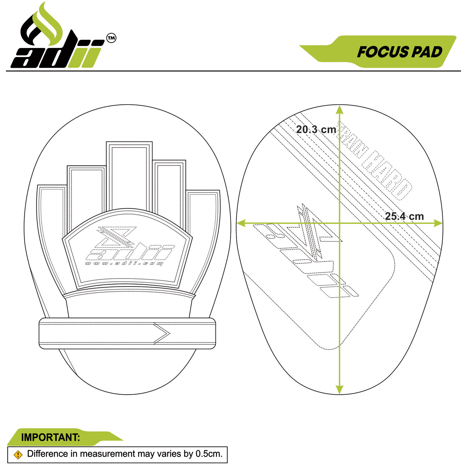 ADii™ 100% Genuine Leather Focus Pads Training Punching Mitts Target Pads Boxing ADii™ ADii™ Focus Mitts - фотография #5