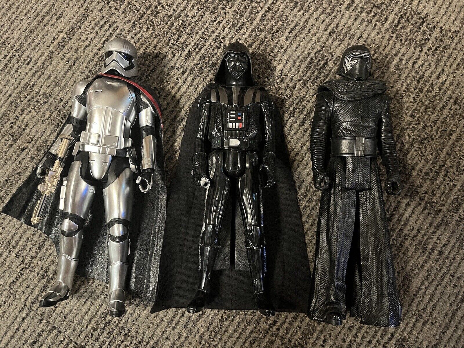 Hasbro Star Wars Hero Kylo Darth Vader Phasma 12 inch Scale Action Figure Lot 3 Hasbro E4049