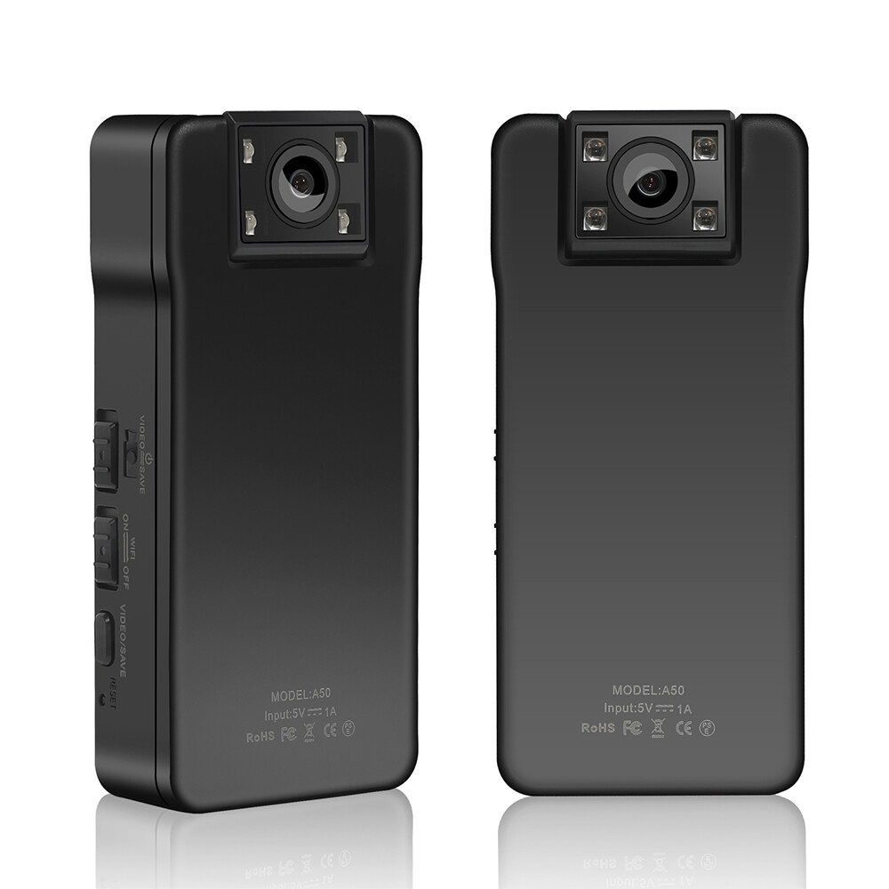 WiFi Video Recorder DVR IR Night 1080P HD Cams Camcorder Mini Body Police Camera Unbranded Camcorder - фотография #2