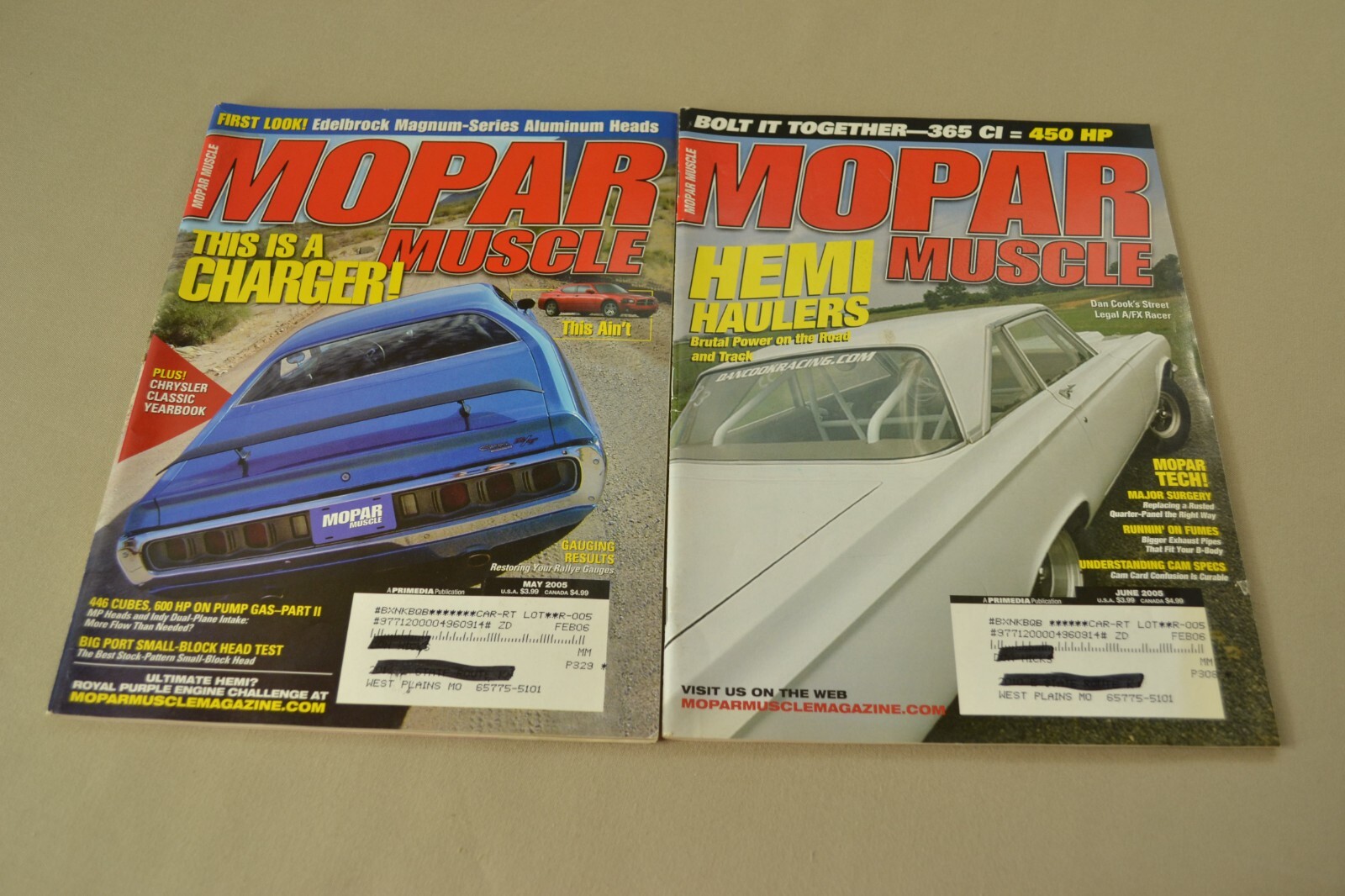 2005 Mopar Muscle Magazine Lot of 11  mopar - фотография #10