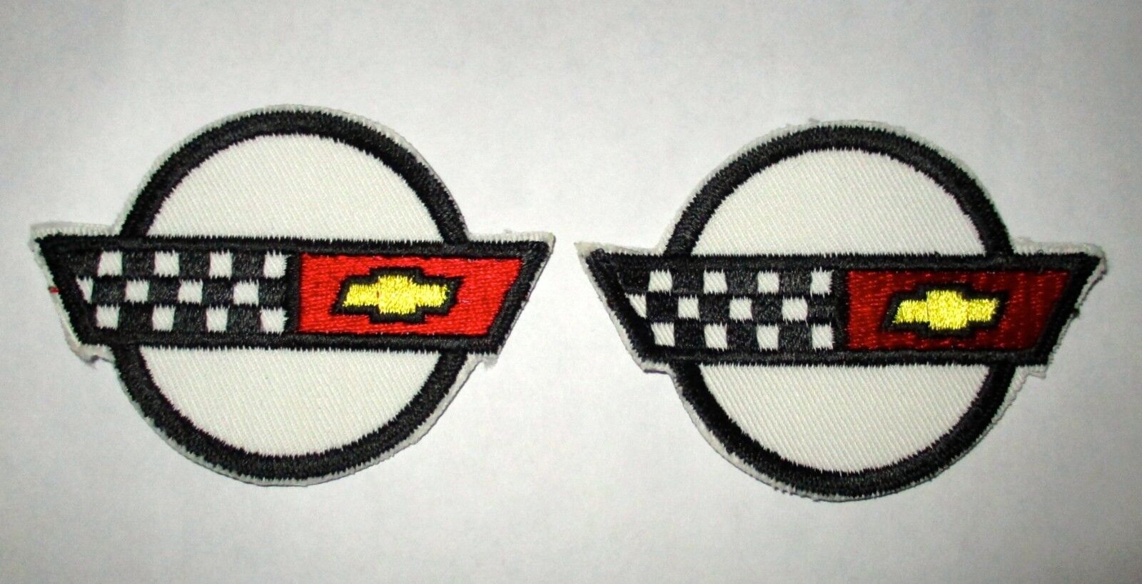 Vintage 1980's Chevrolet Corvette Vette Embroidered Muscle Car Hot Rod Patch  Без бренда