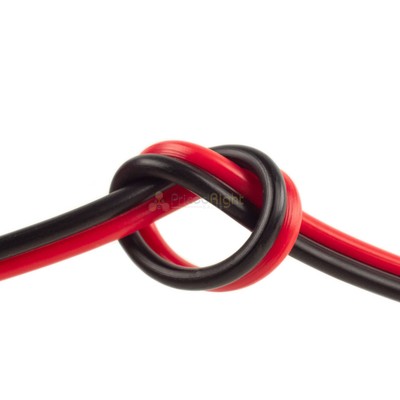 50 Ft 20 Gauge Speaker Wire Cable Car Home Audio 50' Black & Red Zip Wire Audiopipe CABLE20 - фотография #3