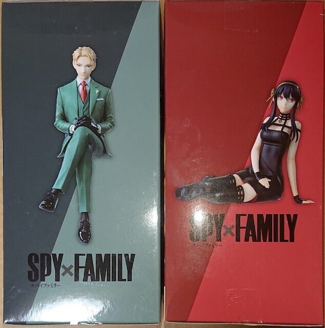 SPY x FAMILY Loid Forger & Yor Forger Chokonose Premium Figure Set of 2 SEGA SEGA - фотография #2