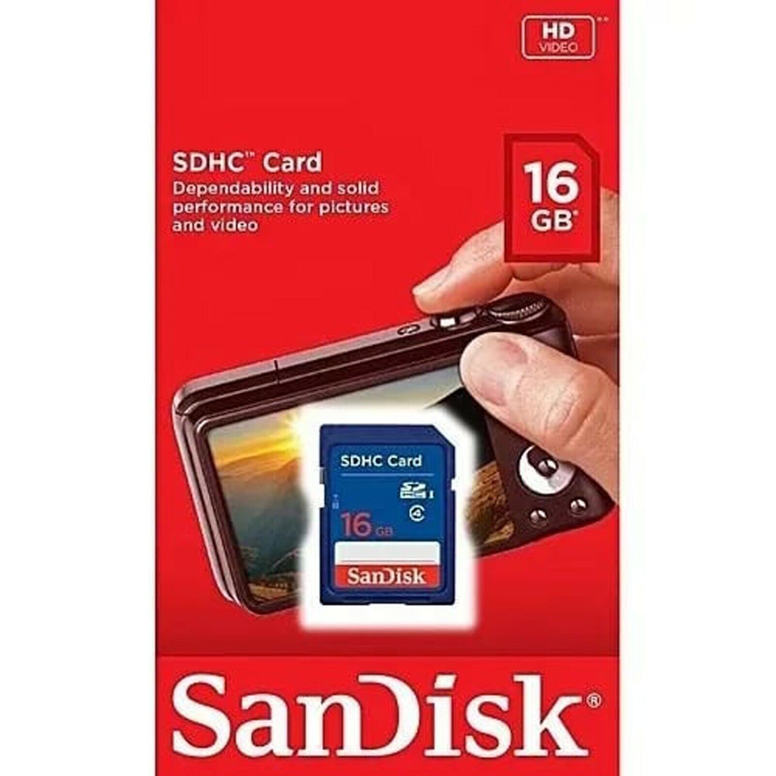 10 Pack SanDisk 16GB Class 4 SD SDHC Flash Memory Cards SDSDB-016G-B35 - NEW SanDisk SDSDB-016G-B35, SDSDB016G, SDSDB016GB35 - фотография #8