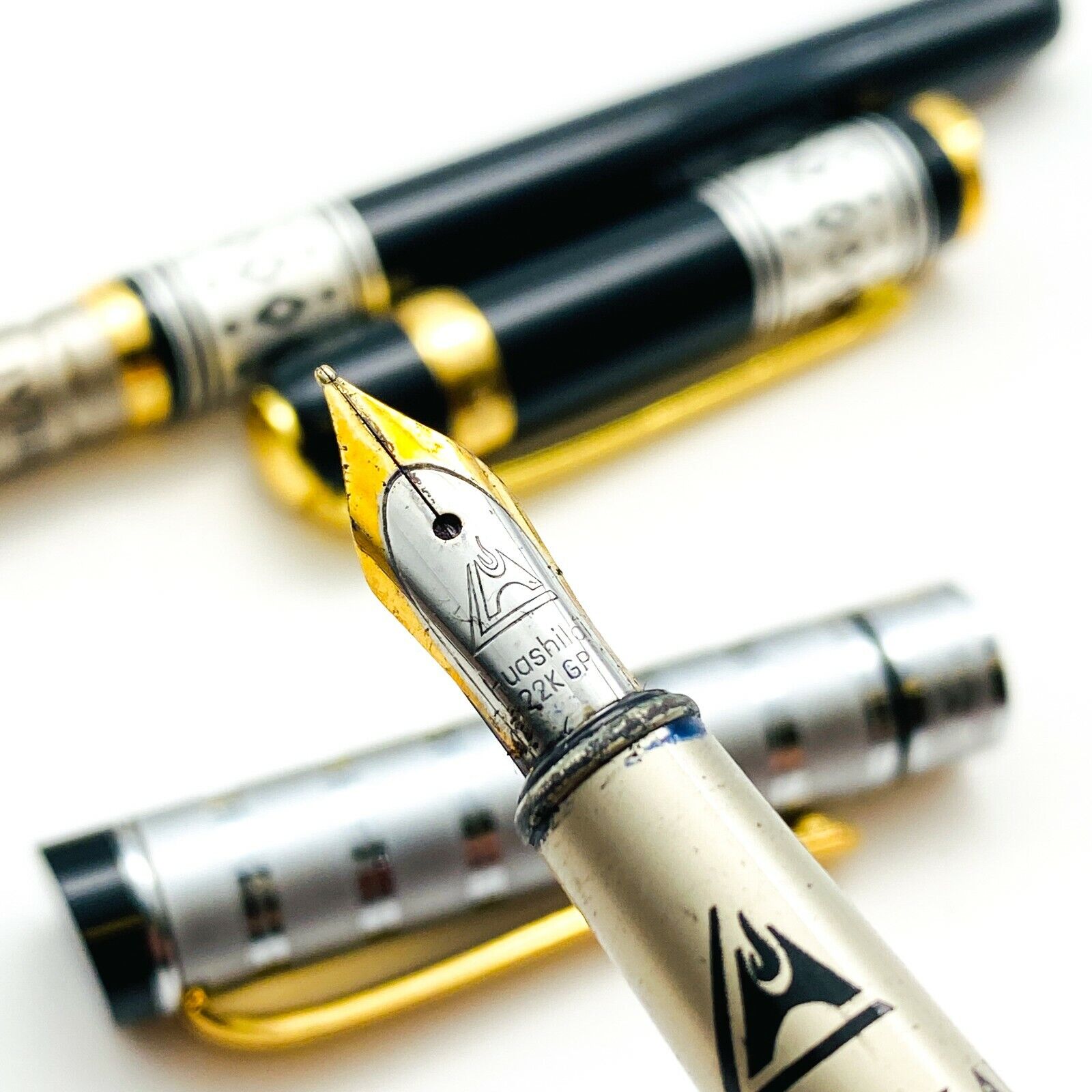Huashilai 22KGP Pen - Writing Instruments ~5.5" Overall Length - LOT of 2 Huashilai - фотография #6