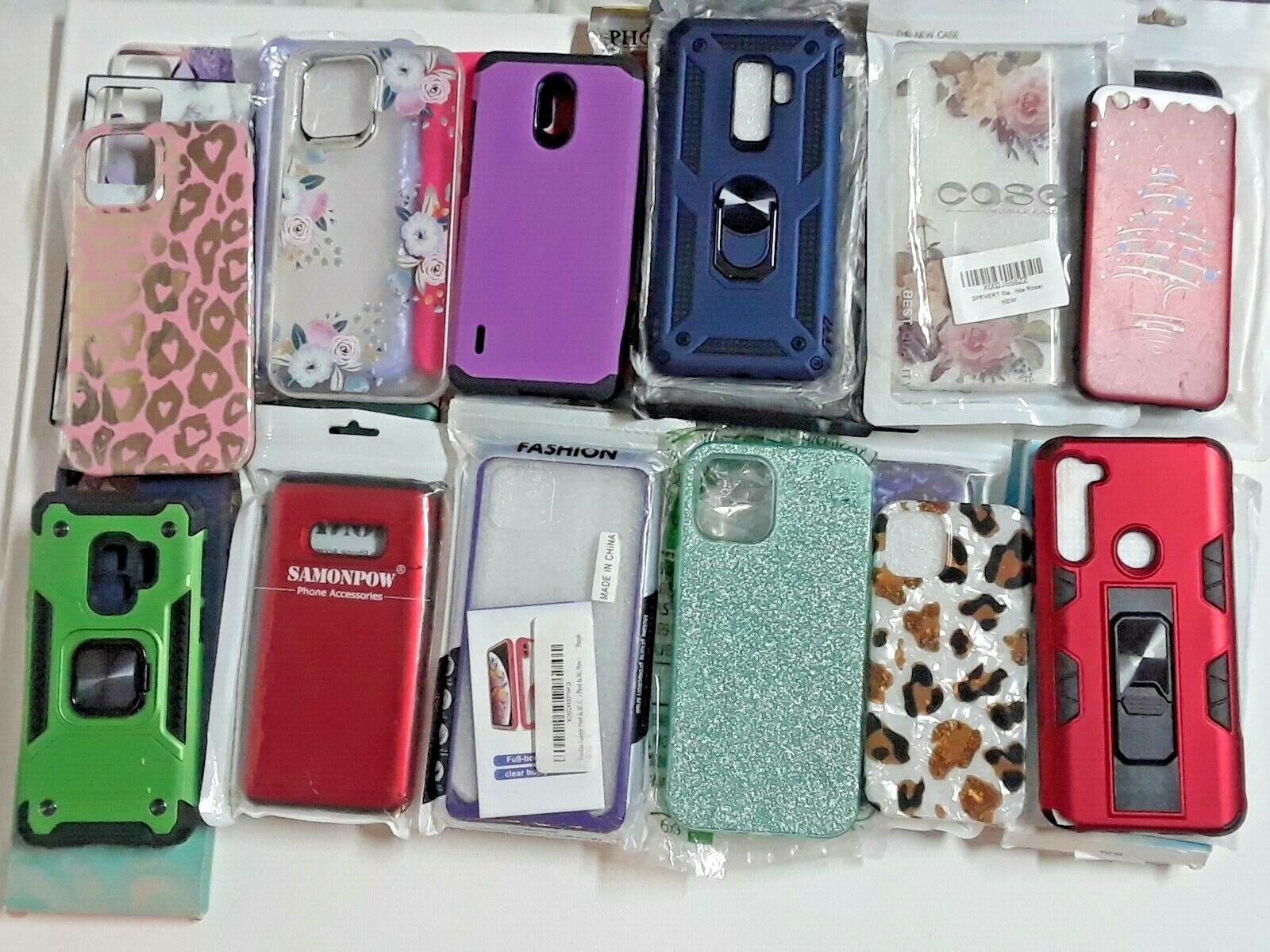 bundle of 36 assorted mixed brands cell phone cases for resale. colors, photos + Unbranded does not apply - фотография #4