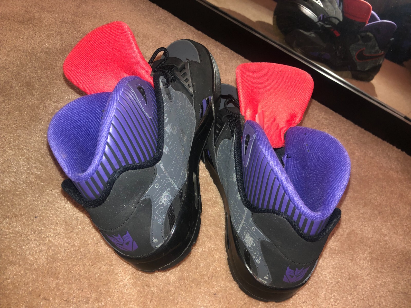 NIKE TRANSFORMERS MEGATRON CALVIN JOHNSON SHOES TRAINERS 13 HOODIE HAT LOT Nike - фотография #12
