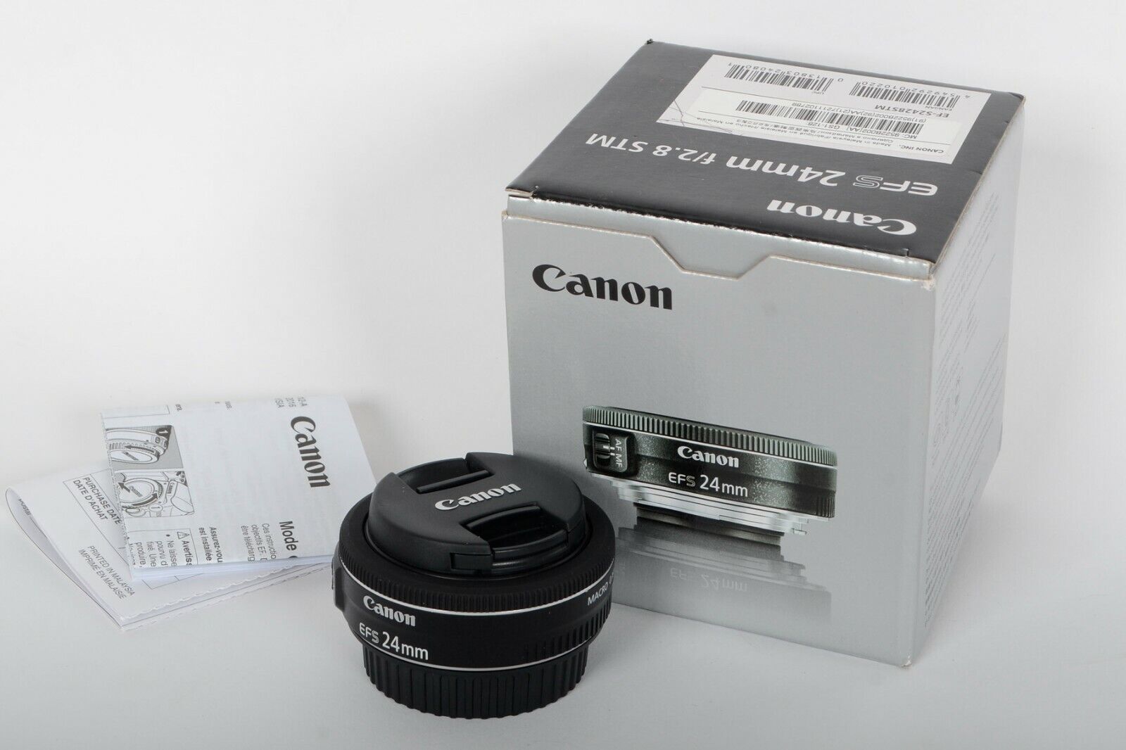 Canon EF-S 24mm f/2.8 STM Lens Mint condition Canon 9522B002 - фотография #3