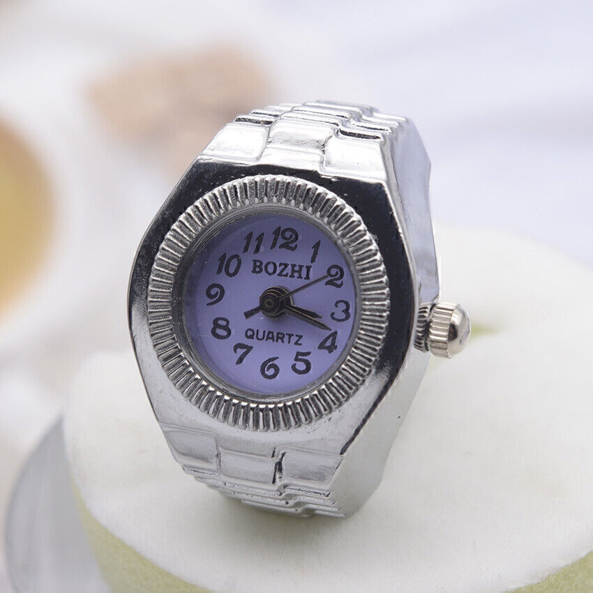 Mini Jewelry Finger Watch Men And Women Personality Ring Ring Watch New Unbranded Does not apply - фотография #12