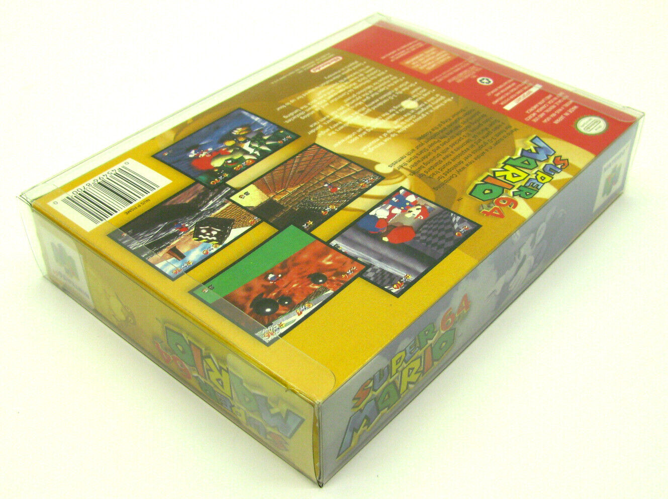 10x NINTENDO 64 N64 CIB GAME BOX - CLEAR PROTECTIVE BOX PROTECTOR SLEEVE CASE Dr. Retro Does Not Apply - фотография #5