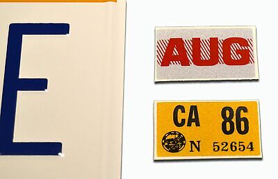 California License Plate Style - Back to the Future - Metal License Plates   Unbranded - фотография #4