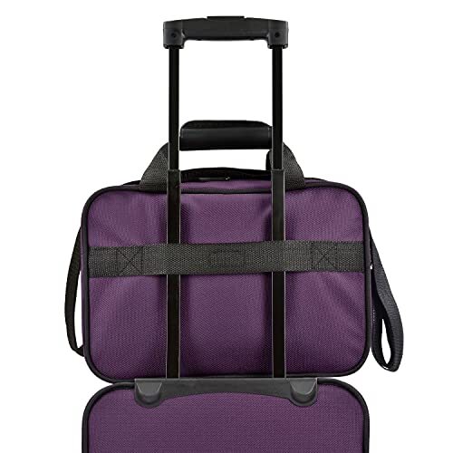 U.S. Traveler 2 Piece Expandable Softside Luggage Set 21" Carry On Tote Bag U.S. Traveler Does not apply - фотография #6