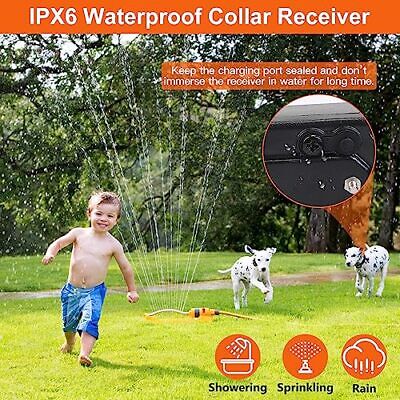 Electric Training Collar for Dogs/Wireless Electric Dog Fence 2 in 1 Wireless... iMounTEK - фотография #6