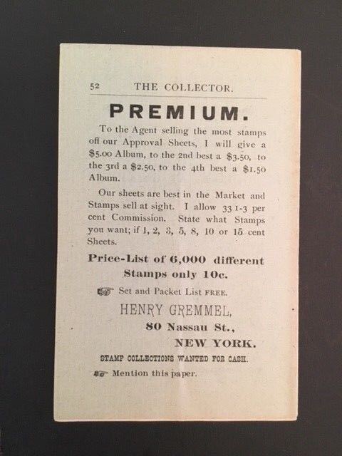 1890-91 US Postal "The Collector" Mini Booklets Vol.#1 No. 6,7&9 Lot of 3 Без бренда - фотография #5