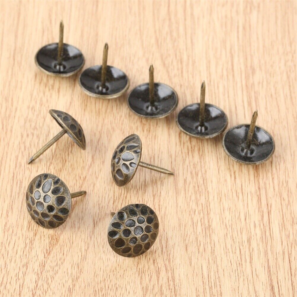 19*20mm Upholstery Nails Retro Jewelry Box Sofa Craft Furniture Tack Stud 10pcs Unbranded Does Not Apply - фотография #2