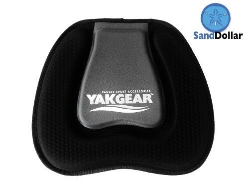 Yak Gear Sand Dollar Seat Cushion - Black Kayak canoe FAST shipping YakGear USA Yak Gear SSD