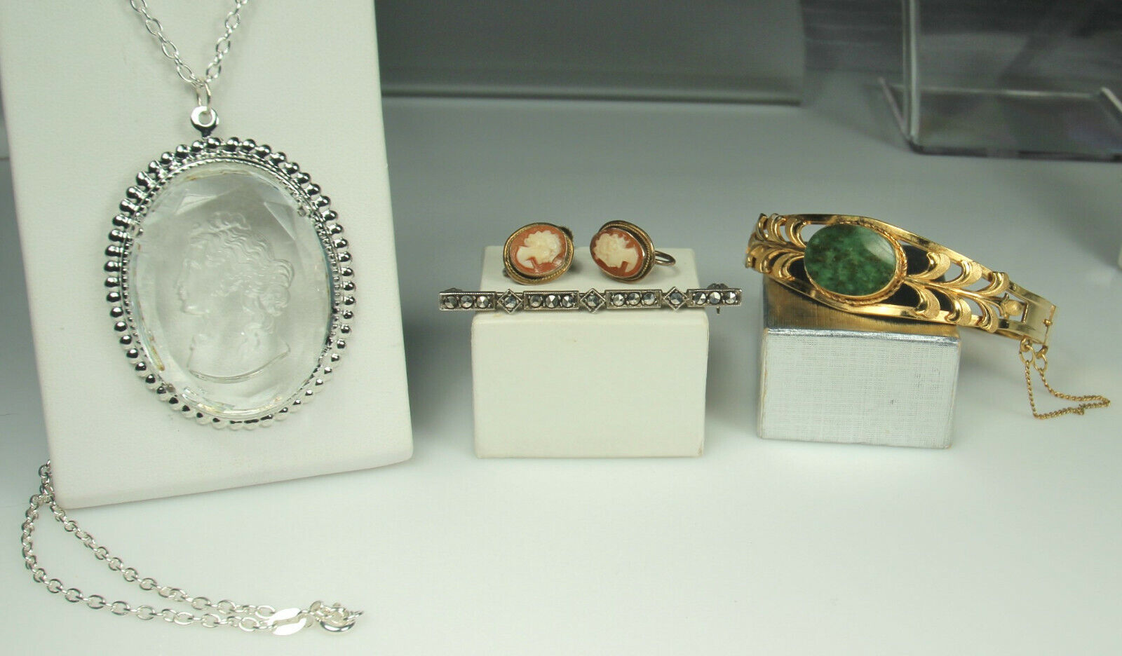 STERLING & COSTUME Jewelry Lot SILPADA VAN DELL CORO JEWELART Scarabs Gems NICE Silpada Van Dell Coro Jewelart - фотография #10