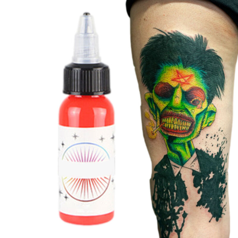 15ml fluorescent Tattoo color Little Devil Eight color Tattoo dye Без бренда - фотография #3