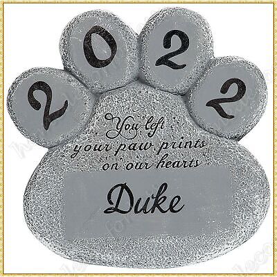 PERSONALIZED Paw Print Dog Cat Pet Memorial Grave Marker Garden Stepping Stone HDFL 355481 - фотография #3