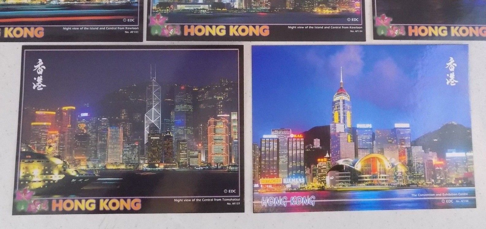 Lot Of 8 - Hong Kong Large Postcards - Unposted - Blank - EDC Без бренда - фотография #5