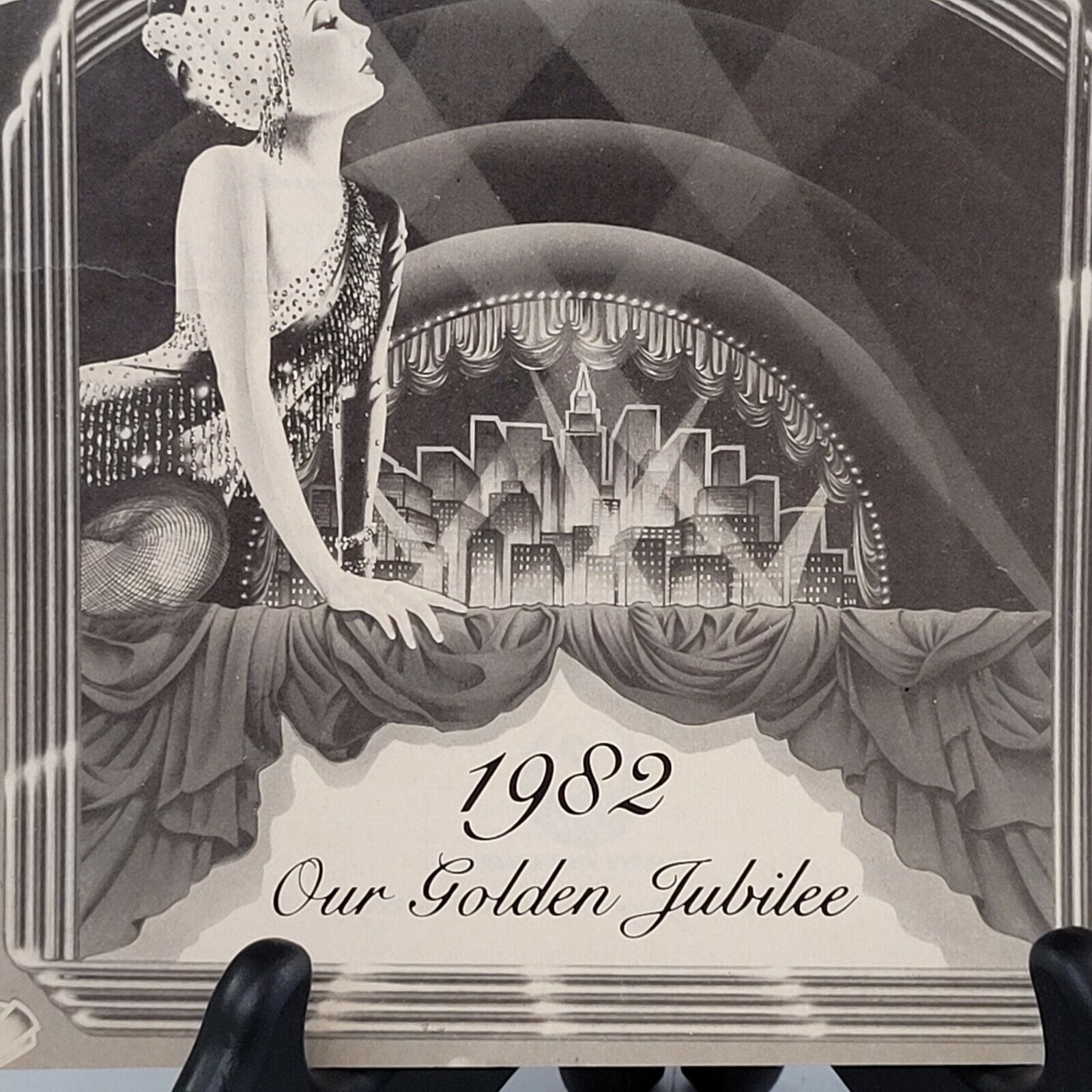 Vintage Radio City Music Hall Anniversary Playbills Program Art Deco Lot of 3  Без бренда - фотография #12