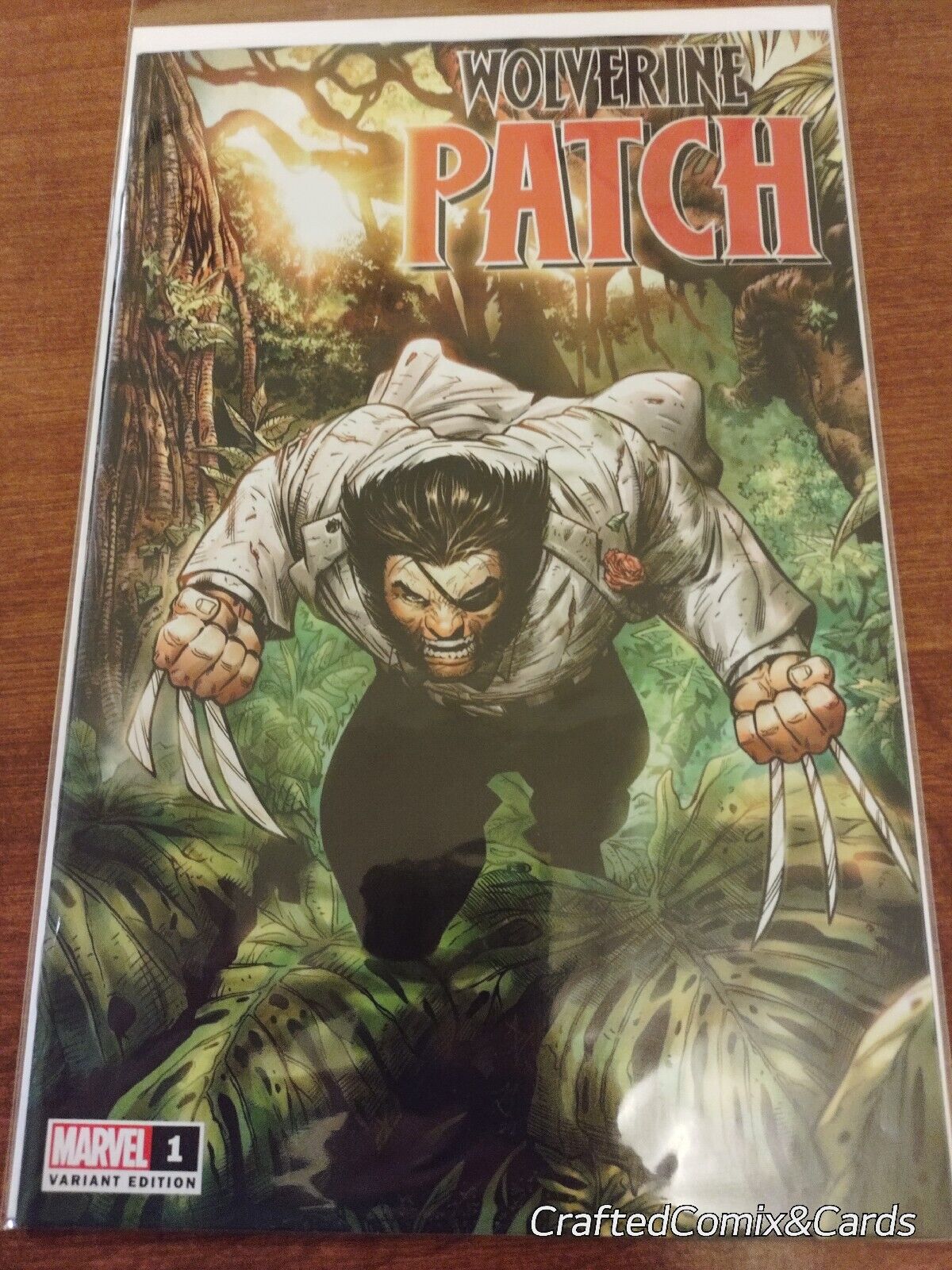 WOLVERINE: PATCH #1 Walmart Exclusive Variant Cover Marvel Comics 2022 Без бренда