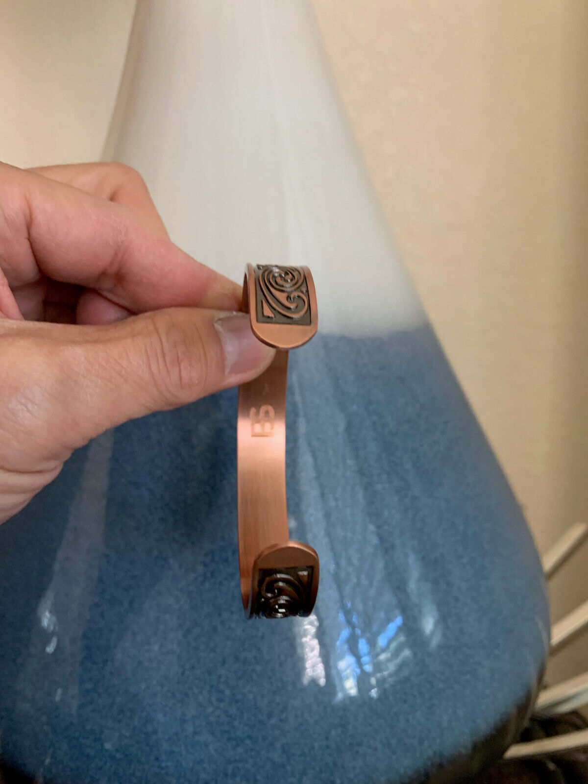 Solid Copper Magnetic Bracelet Men Women Balance Energy Power Joy Christmas Gift Unbranded - фотография #6