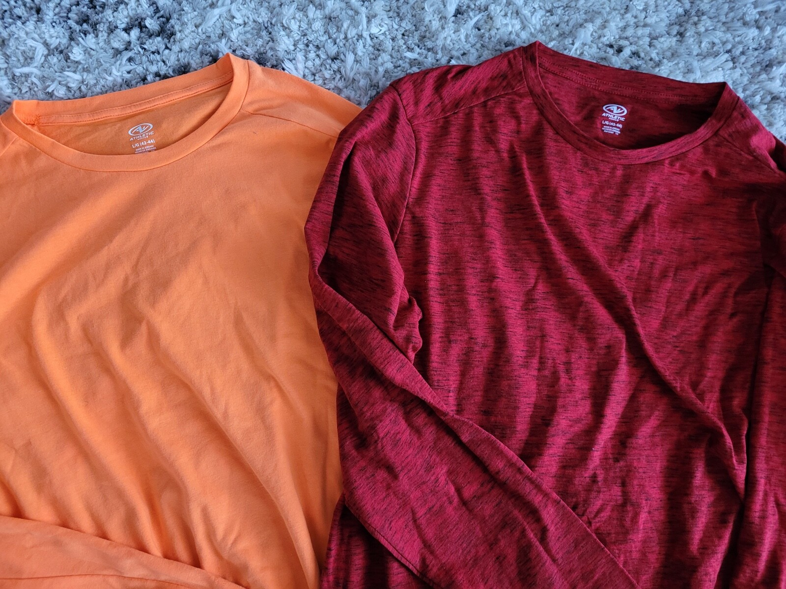 NEW LOT/5 SHIRTS, SWEATSHIRTS MENS L GEORGE ATHLETICWORKS, ETC George - фотография #4