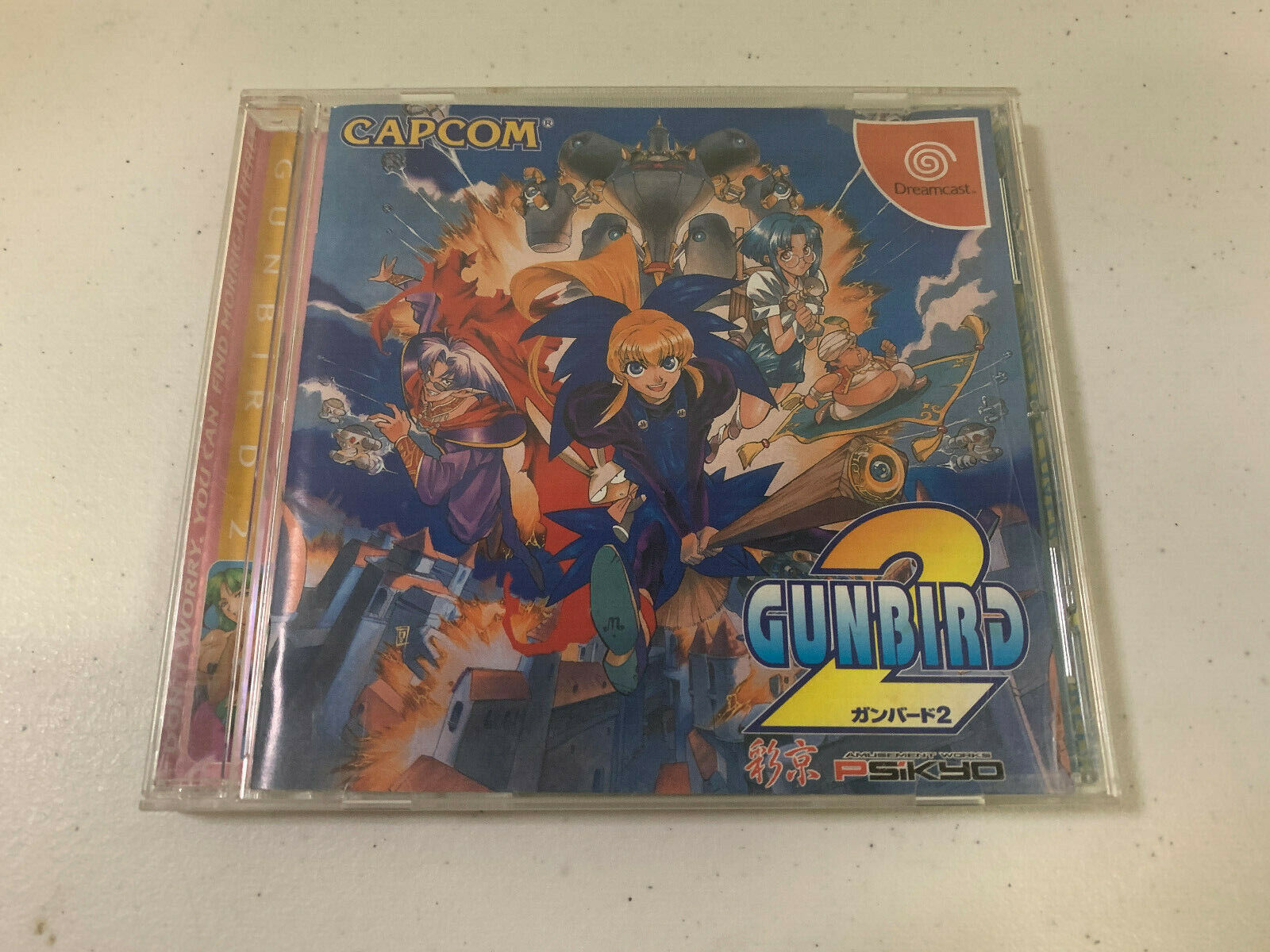 Japanese Sega Dreamcast + Games Guilty Gear X & Gunbird 2 Lot SEGA Sega Dreamcast - фотография #9