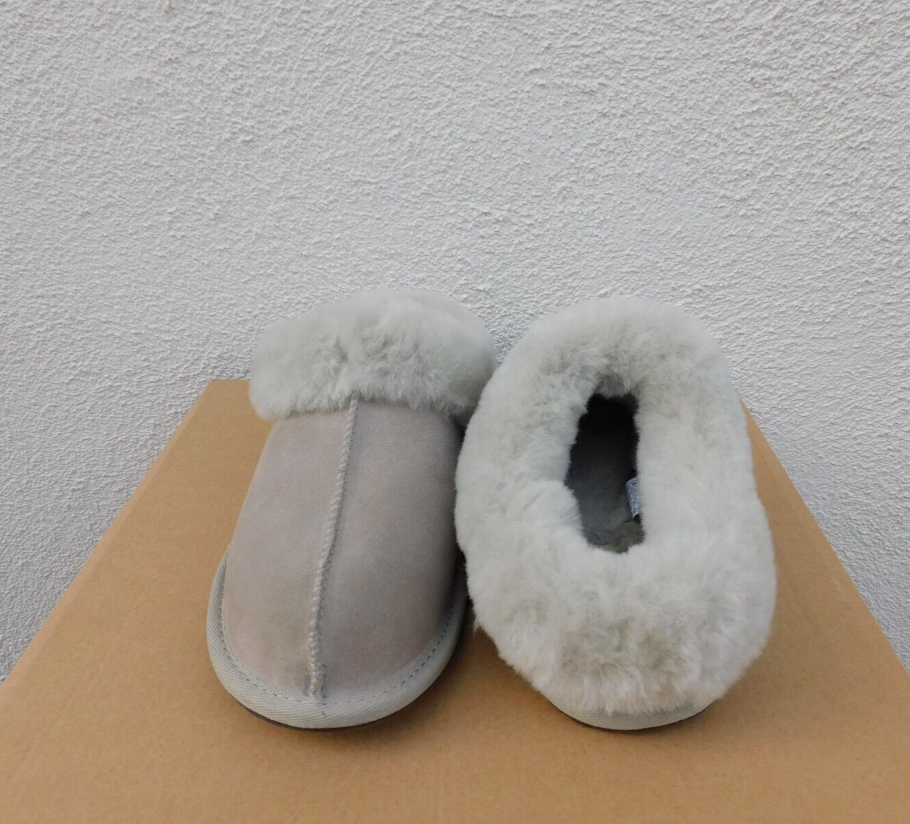 UGG GOAT MORAENE SUEDE/ SHEEPSKIN CUFF SLIPPERS, WOMEN US 7/ EUR 38 ~NIB UGG UGG Moraene - фотография #4