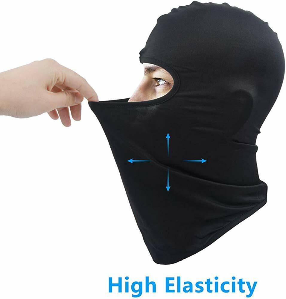  3 Pack Unisex Balaclava Full Face Mask Hat for Outdoor Airsoft Motorcycle Ski  Unbranded - фотография #4