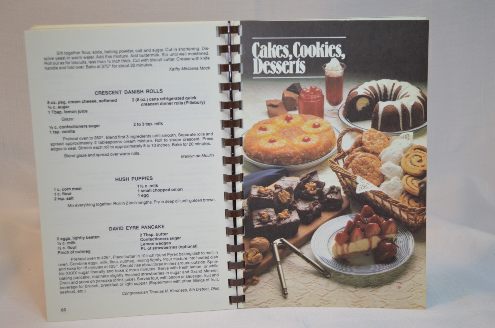 Grand Old Party Recipes Hamilton County OHIO Republican Women’s Club Bound 1986 Без бренда - фотография #6
